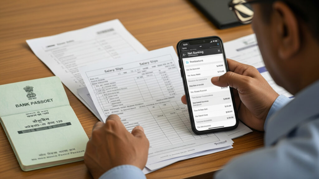 Bank Statements and Salary Slips
