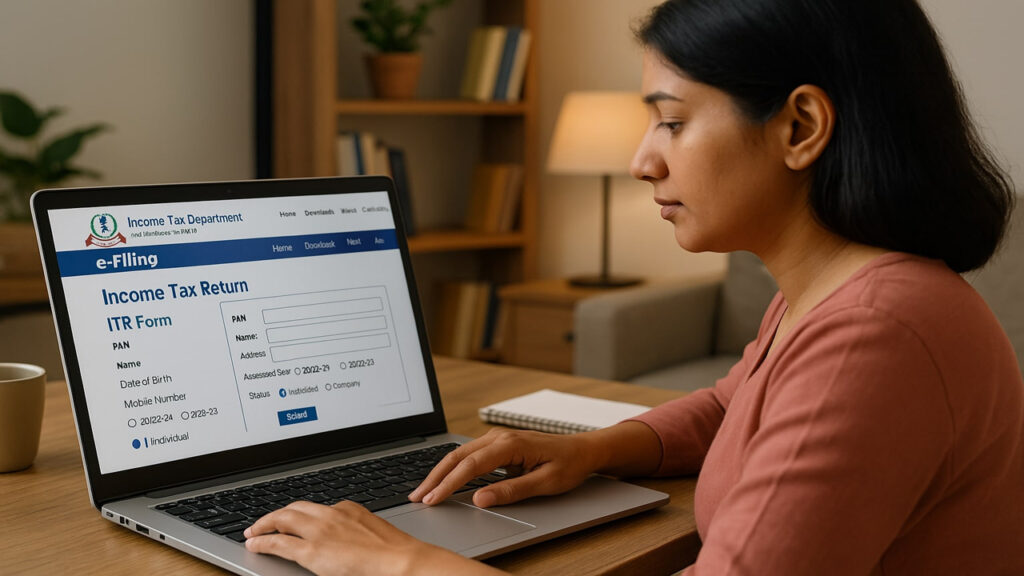 Fill in Your Income and Deduction Details