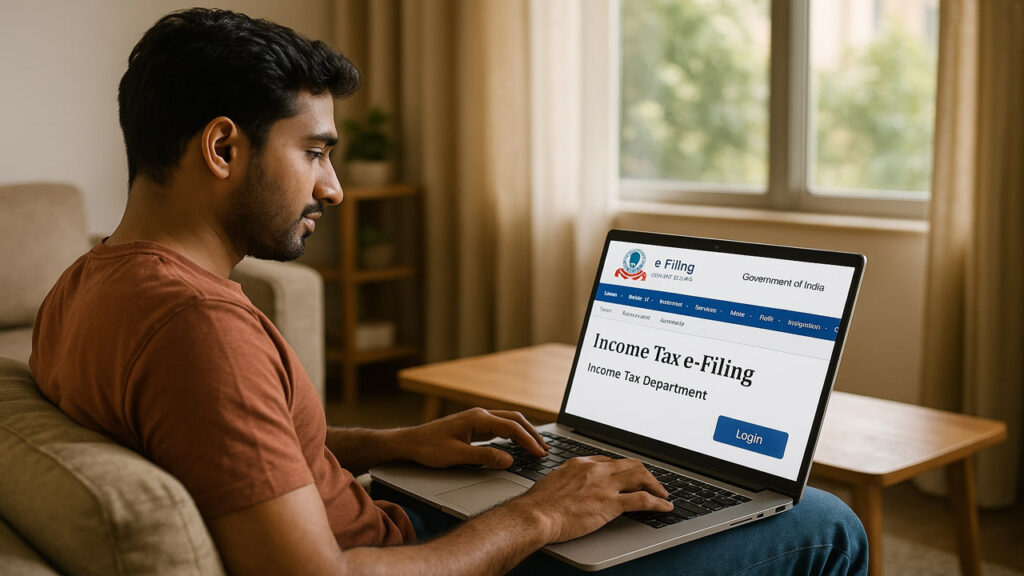 Register on the Income Tax E-Filing Portal